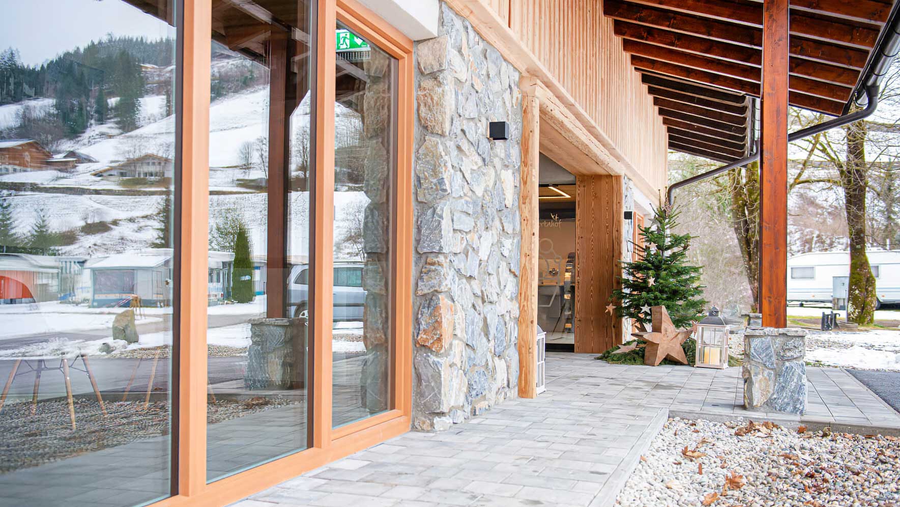 Camping Bertahof Camping Bertahof Eingang